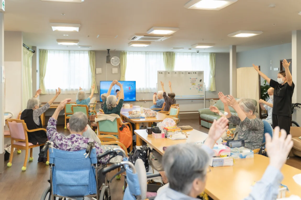 デイサービス、そよかぜの丘 様子